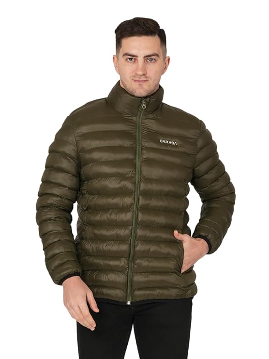 Men's Nylon Quilted Puffer Jacket