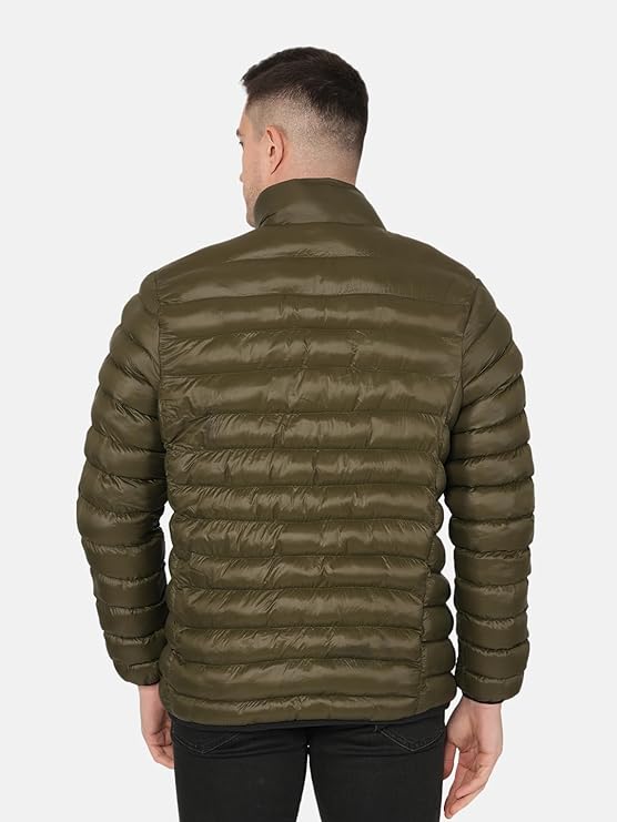 Men's Nylon Quilted Puffer Jacket