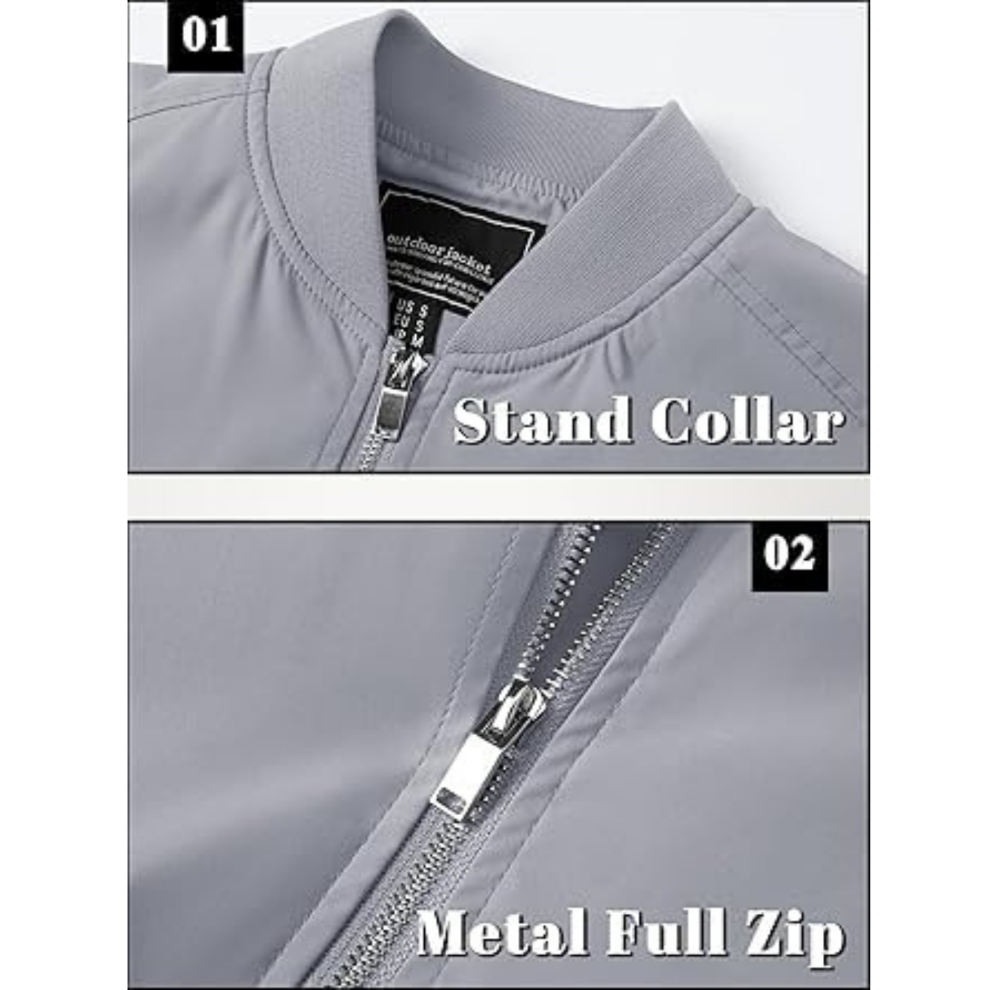 Caraba Mens Bike Riding Jacket - Anti-Tanning & Anti-Dust Protection UPF 50+ Sun Protection Full Sleeves Zipper Jacket
