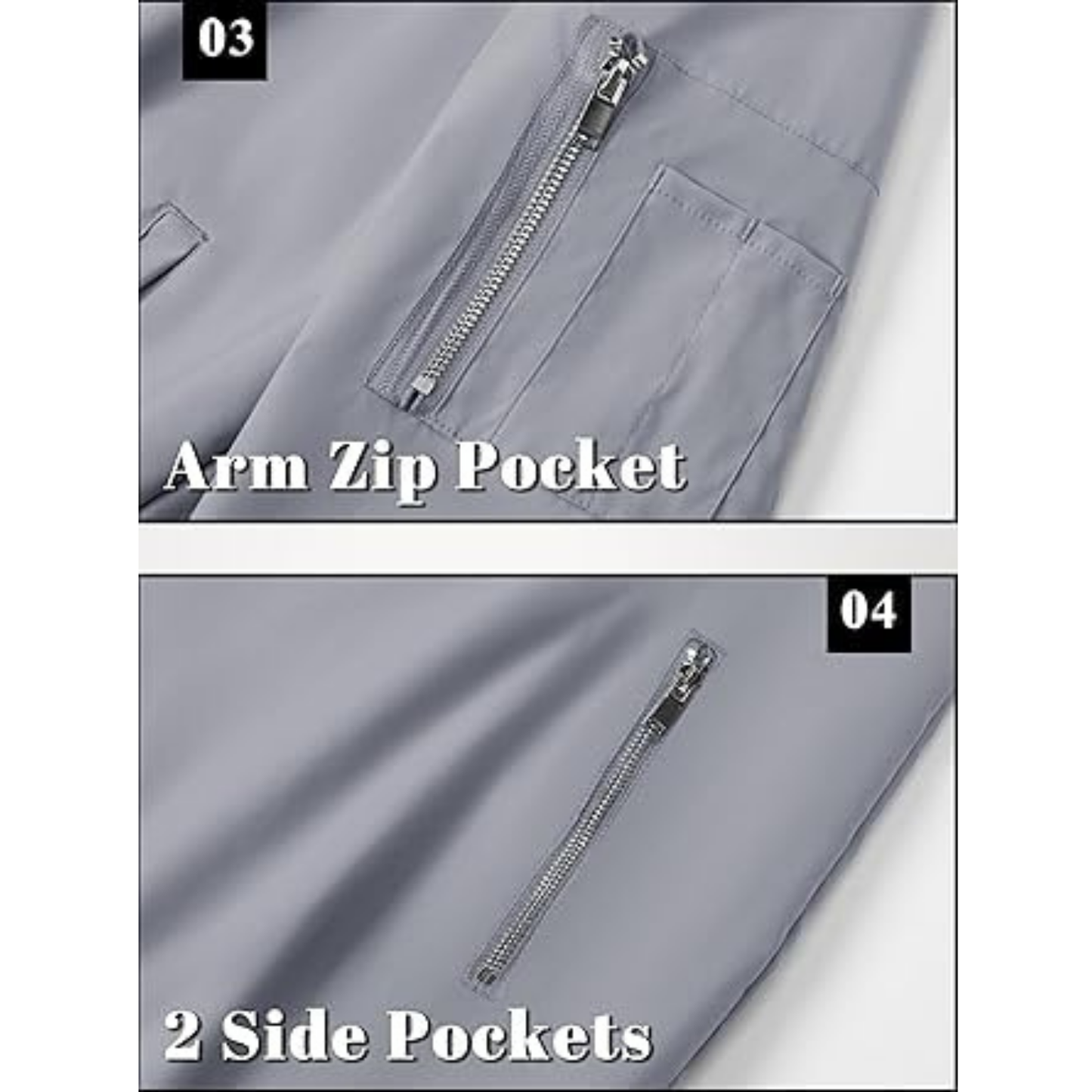 Caraba Mens Bike Riding Jacket - Anti-Tanning & Anti-Dust Protection UPF 50+ Sun Protection Full Sleeves Zipper Jacket