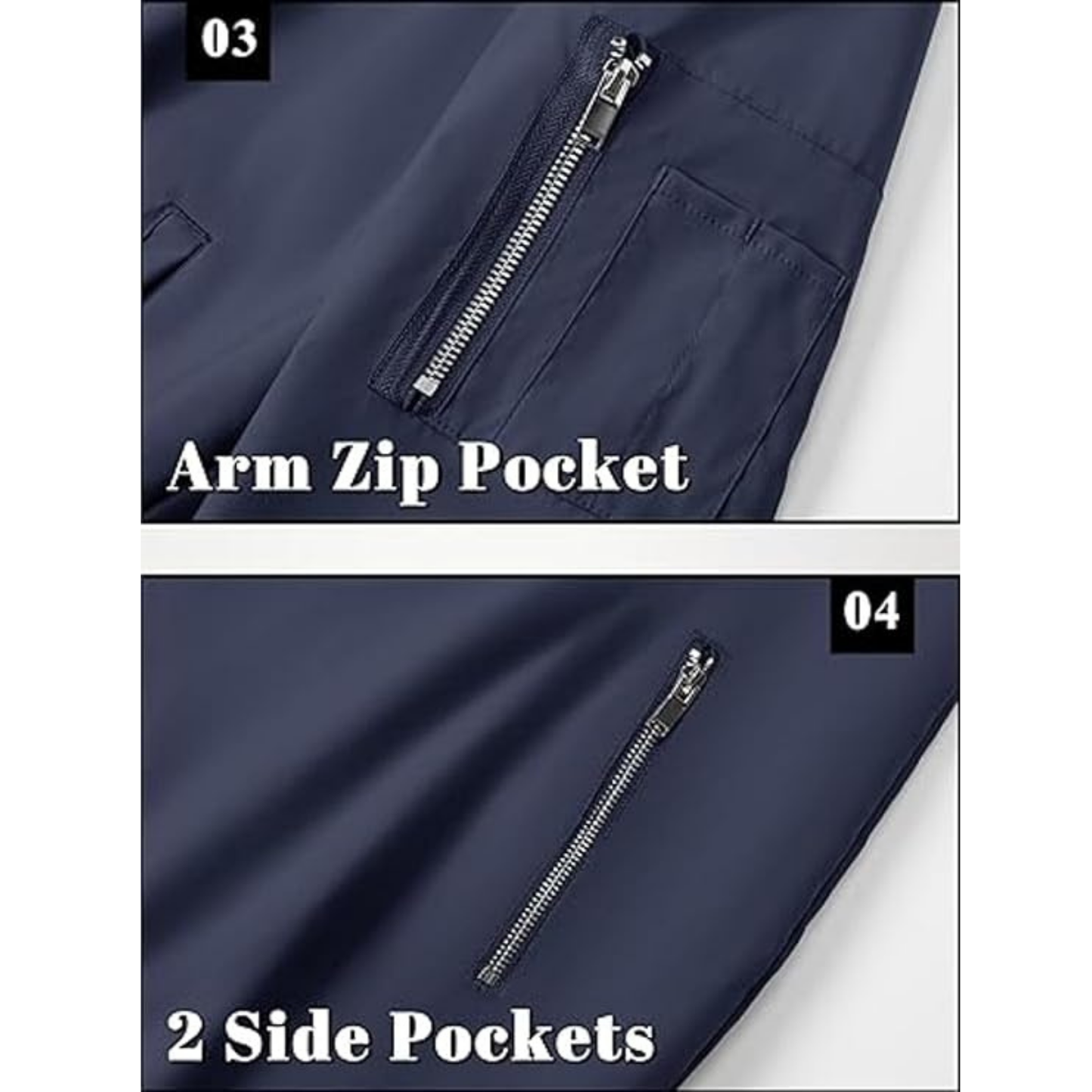 Caraba Mens Bike Riding Jacket - Anti-Tanning & Anti-Dust Protection UPF 50+ Sun Protection Full Sleeves Zipper Jacket