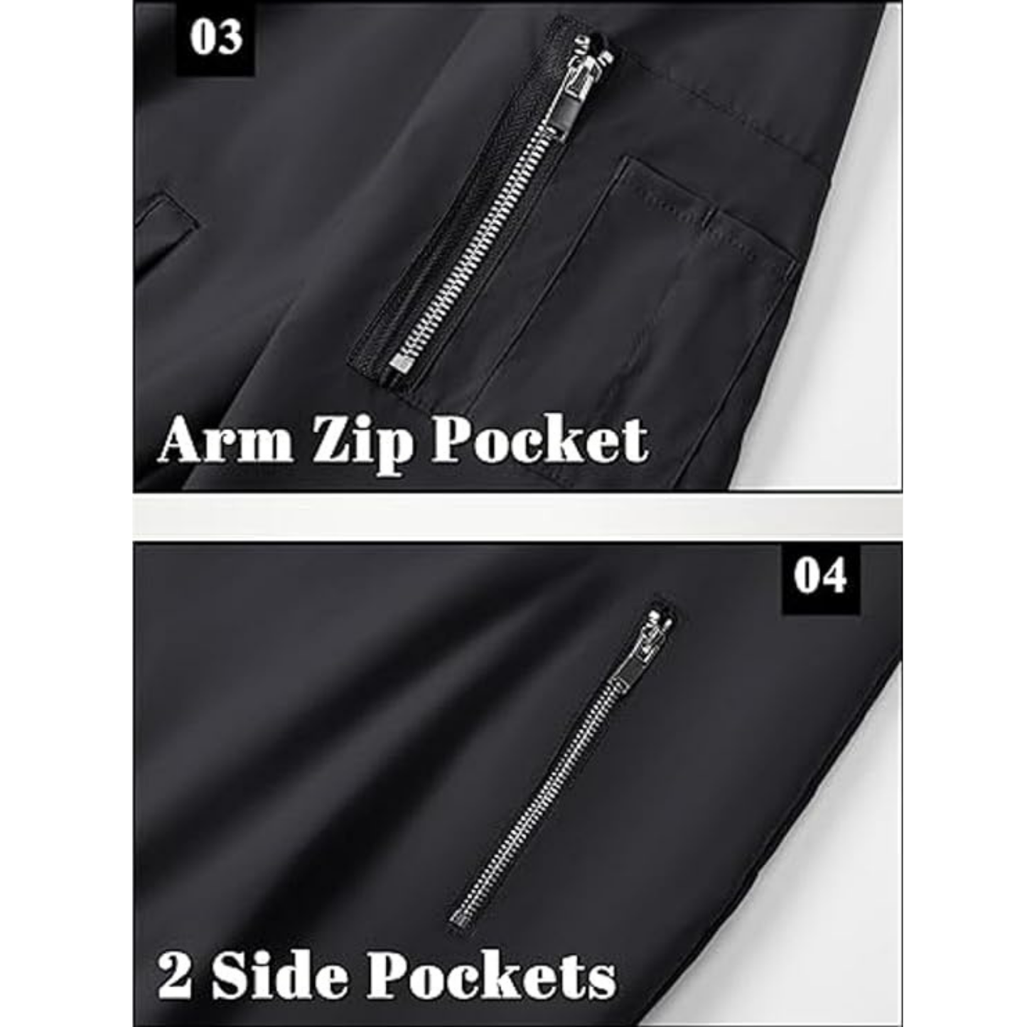 Caraba Mens Bike Riding Jacket - Anti-Tanning & Anti-Dust Protection UPF 50+ Sun Protection Full Sleeves Zipper Jacket