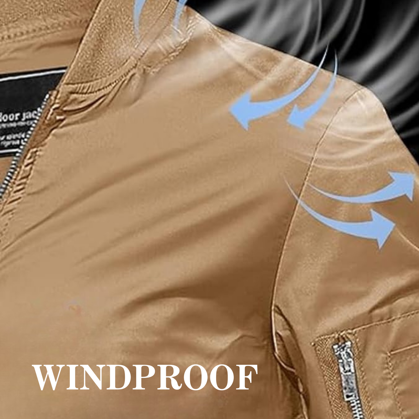Caraba Men’s Lightweight Water Resistant Winter Jacket – Windproof, Foldable & Travel-Ready