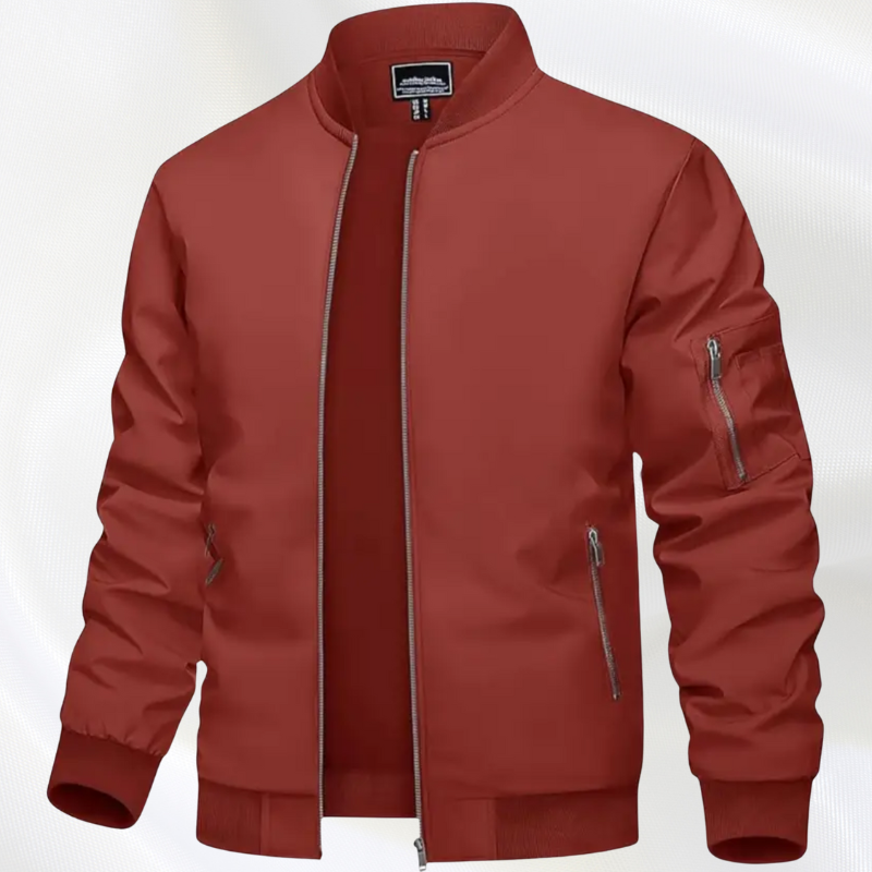 Caraba Men’s Lightweight Water Resistant Winter Jacket – Windproof, Foldable & Travel-Ready