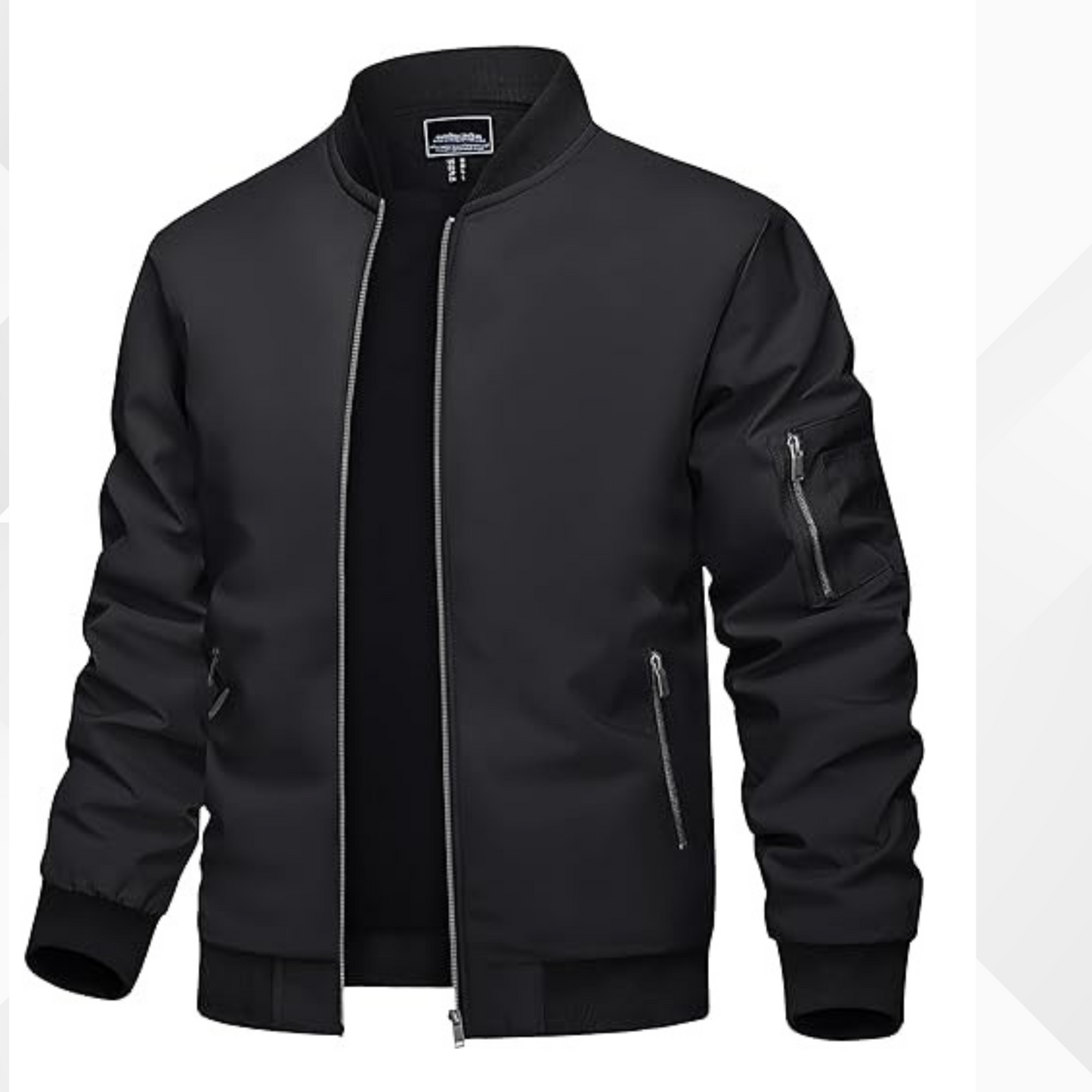 Caraba Men’s Lightweight Water Resistant Winter Jacket – Windproof, Foldable & Travel-Ready