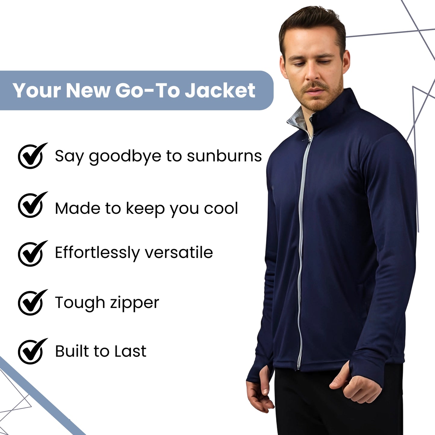 Caraba Men's Sports Gym Workout Running Travel Trekking and Travel Nylon Solid Plain jacket for Men Nylon Casual Wear.