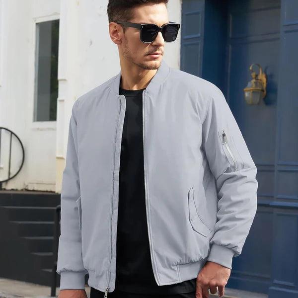 Caraba Mens Bike Riding Jacket - Anti-Tanning & Anti-Dust Protection UPF 50+ Sun Protection Full Sleeves Zipper Jacket