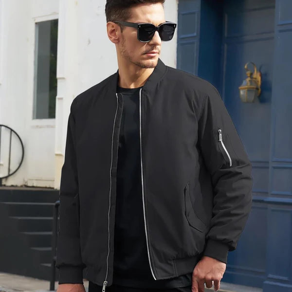 Caraba Mens Bike Riding Jacket - Anti-Tanning & Anti-Dust Protection UPF 50+ Sun Protection Full Sleeves Zipper Jacket