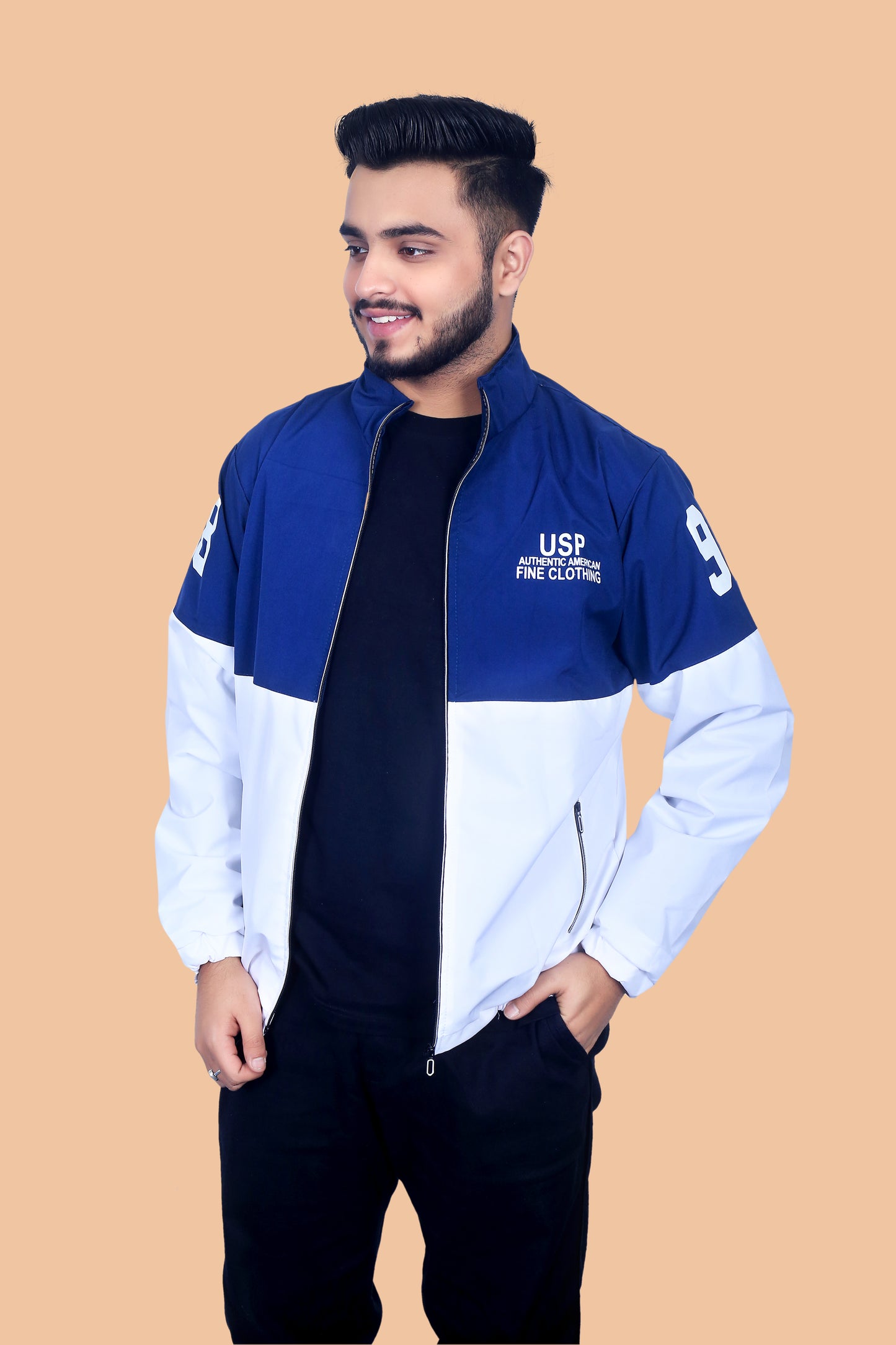 Caraba Men's Summer Windcheater Jacket – Lightweight Windproof Nylon Jacket for Running, Bike Riding, Travel – Stylish Sports Jacket for Men