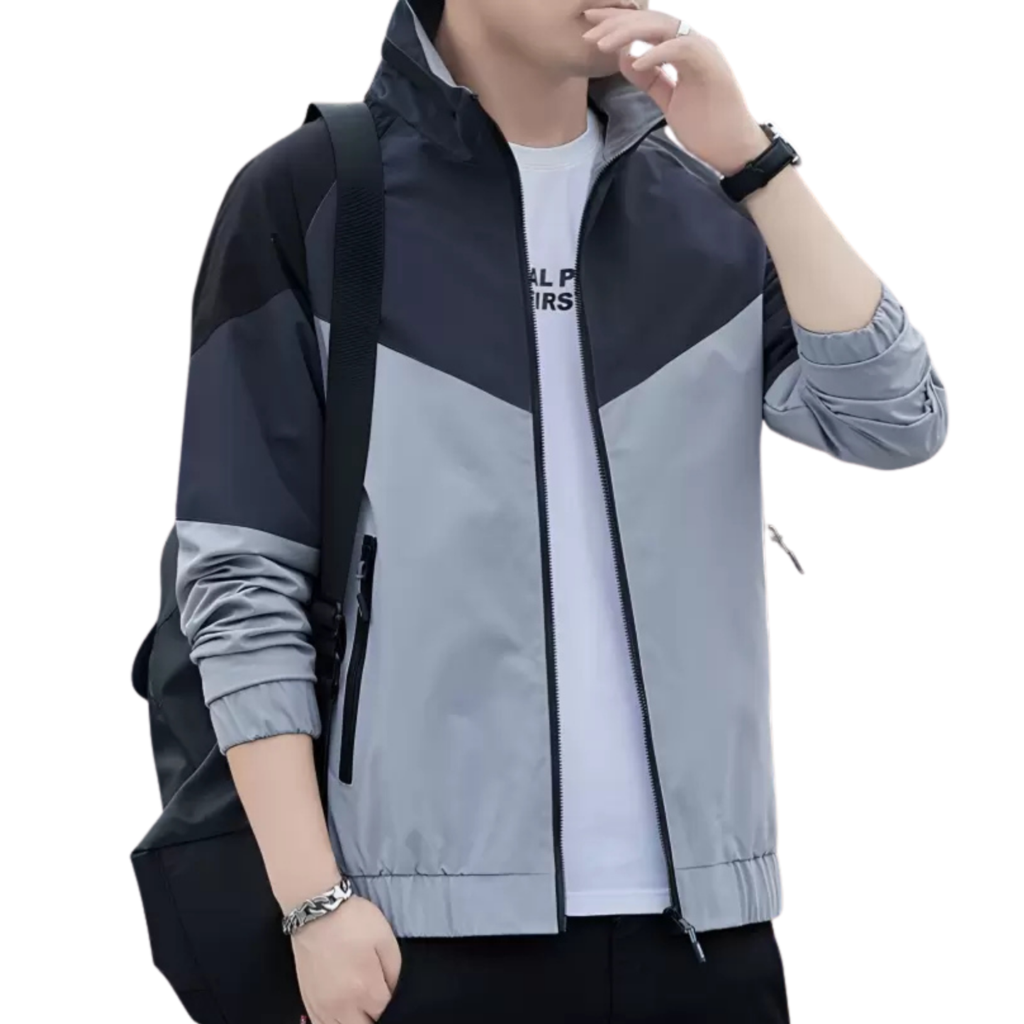 Caraba Plus Size Jacket for Men's & Boys Stylish Full Zip UP Winter Jacket for Running, Trekking, Travelling & Gym Workout Fashionable Jacket