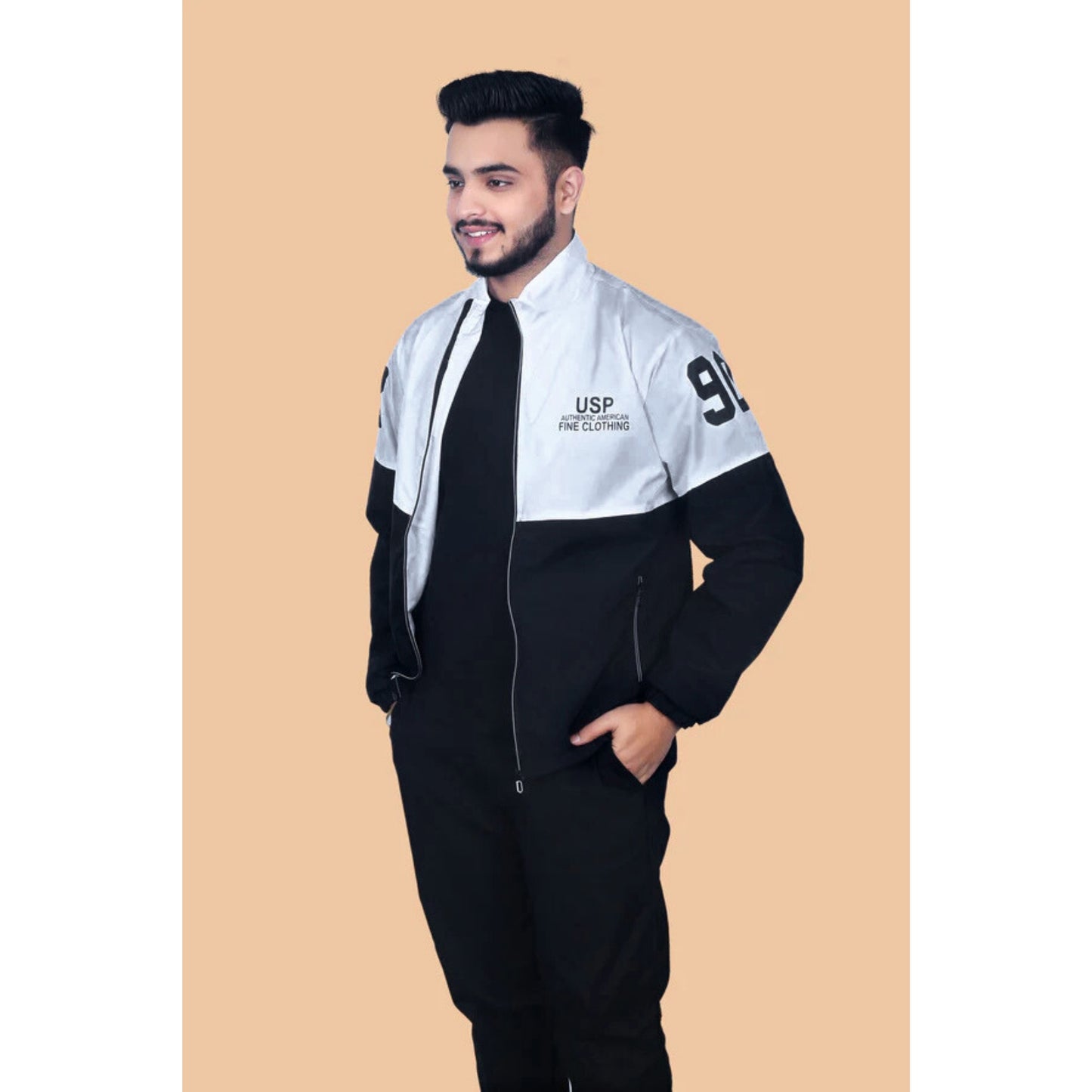 Caraba Men's Summer Windcheater Jacket – Lightweight Windproof Nylon Jacket for Running, Bike Riding, Travel – Stylish Sports Jacket for Men