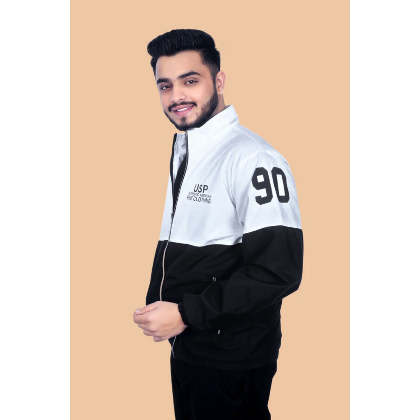 Caraba Men's Summer Windcheater Jacket – Lightweight Windproof Nylon Jacket for Running, Bike Riding, Travel – Stylish Sports Jacket for Men