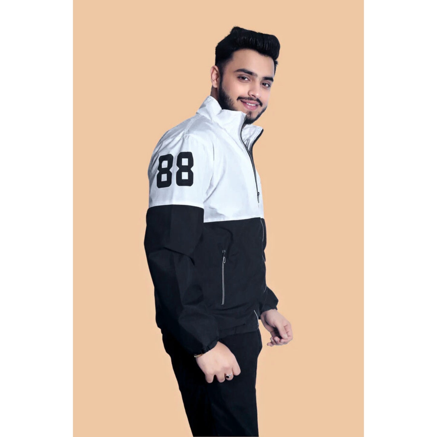 Caraba Men's Summer Windcheater Jacket – Lightweight Windproof Nylon Jacket for Running, Bike Riding, Travel – Stylish Sports Jacket for Men