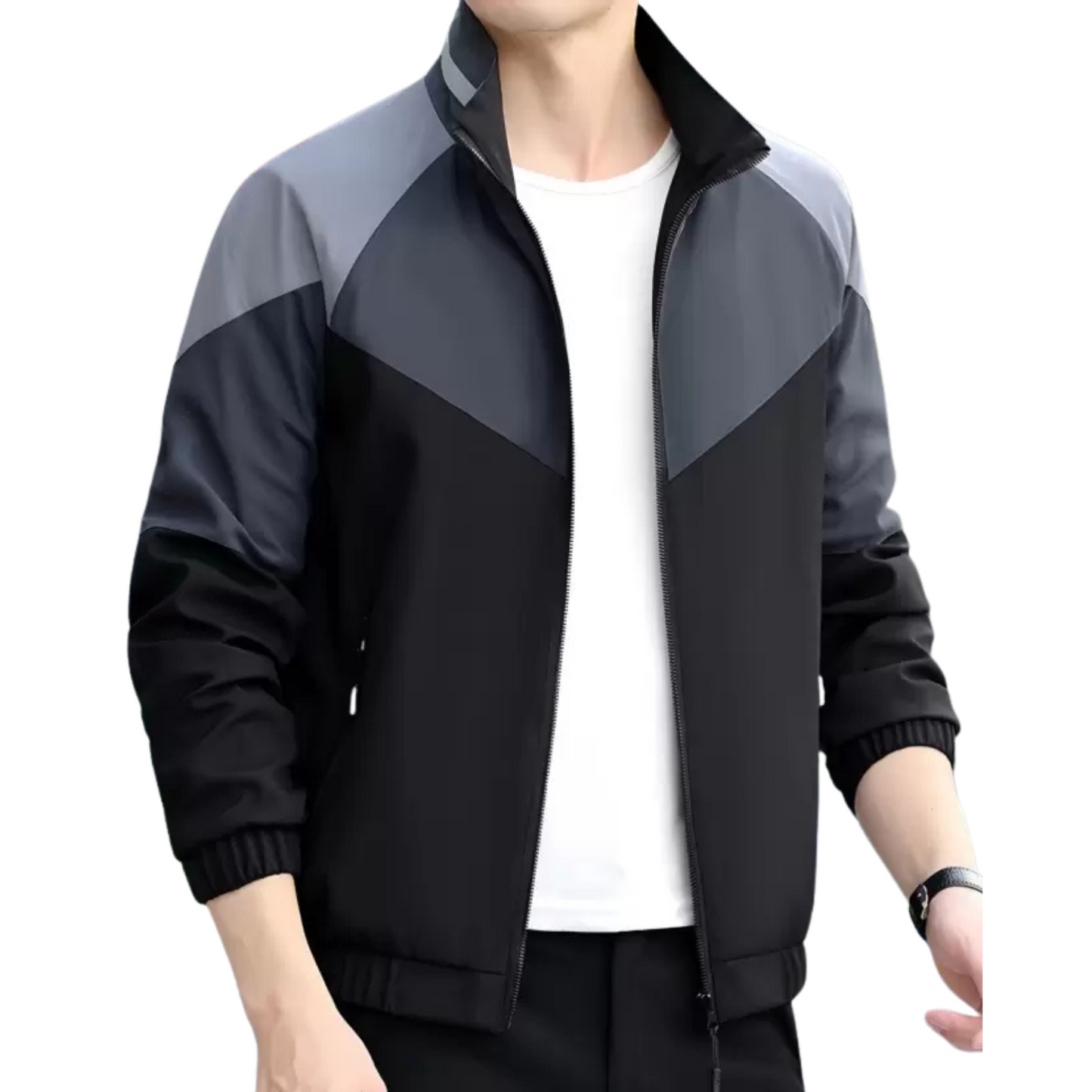 Caraba Plus Size Jacket for Men's & Boys Stylish Full Zip UP Winter Jacket for Running, Trekking, Travelling & Gym Workout Fashionable Jacket