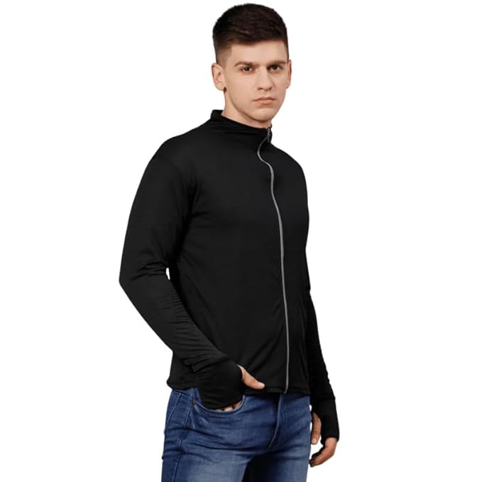 Caraba Men's cold Protection Jacket | Full Sleeves Jacket | Outdoor  Hiking & Activities (M, L, XL, XXL)