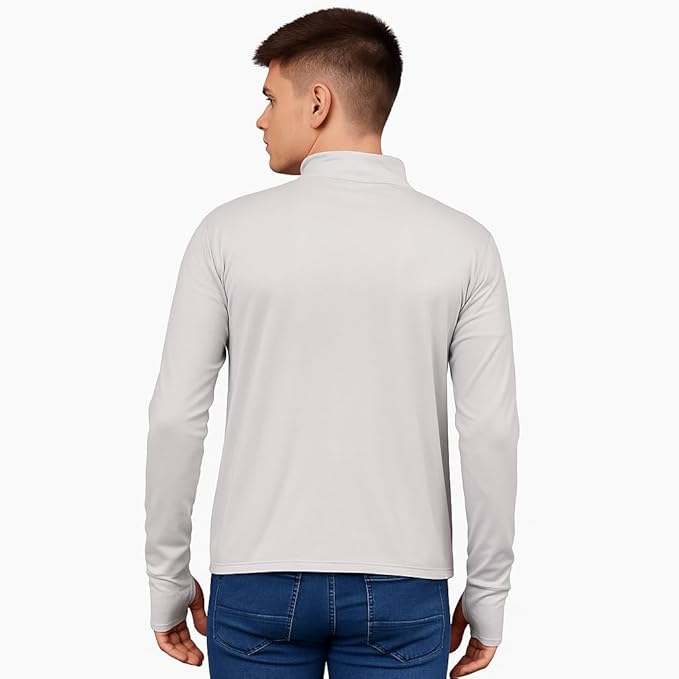 Mens Suncreen Jacket Protect From Harmful UV Rays | Full Sleeves Anti-tanning jacket for Bike Riding