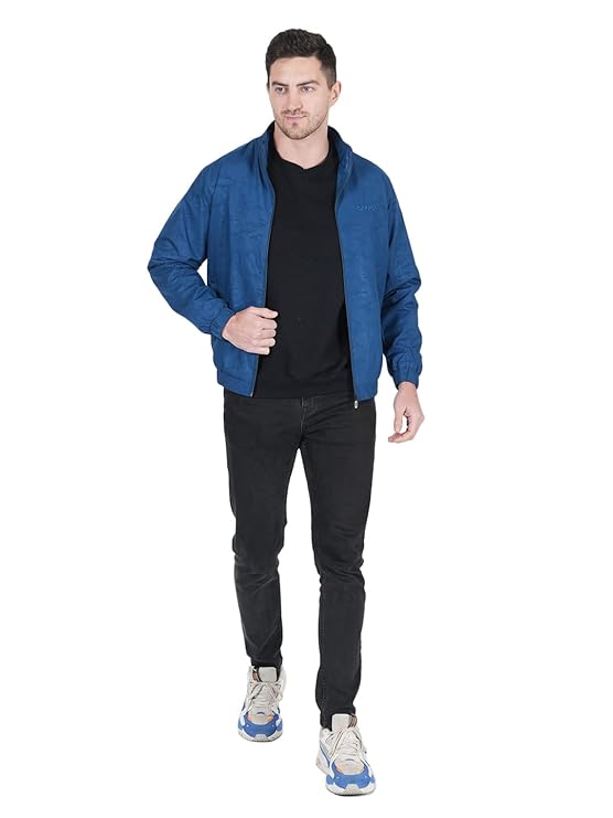 Caraba Men's Casual Workout Running Lightweight Outdoor Sporty Wind Cheater Jacket