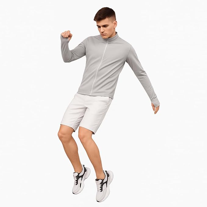 Mens Suncreen Jacket Protect From Harmful UV Rays | Full Sleeves Anti-tanning jacket for Bike Riding