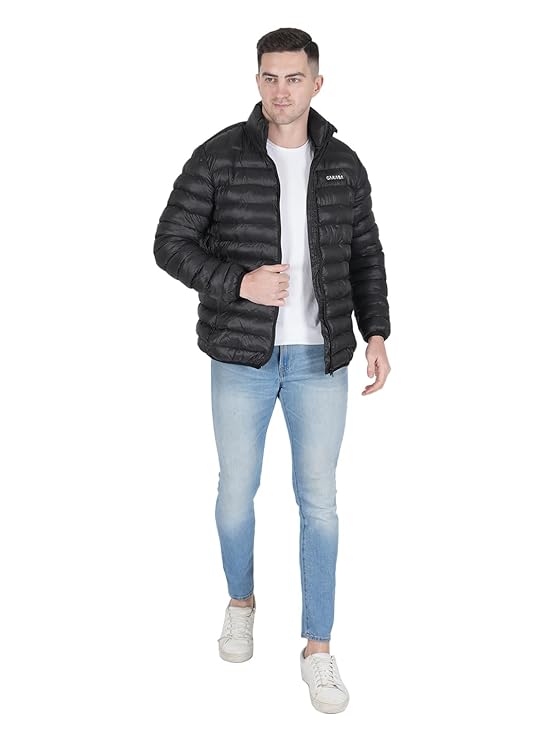 Men's Nylon Quilted Puffer Jacket