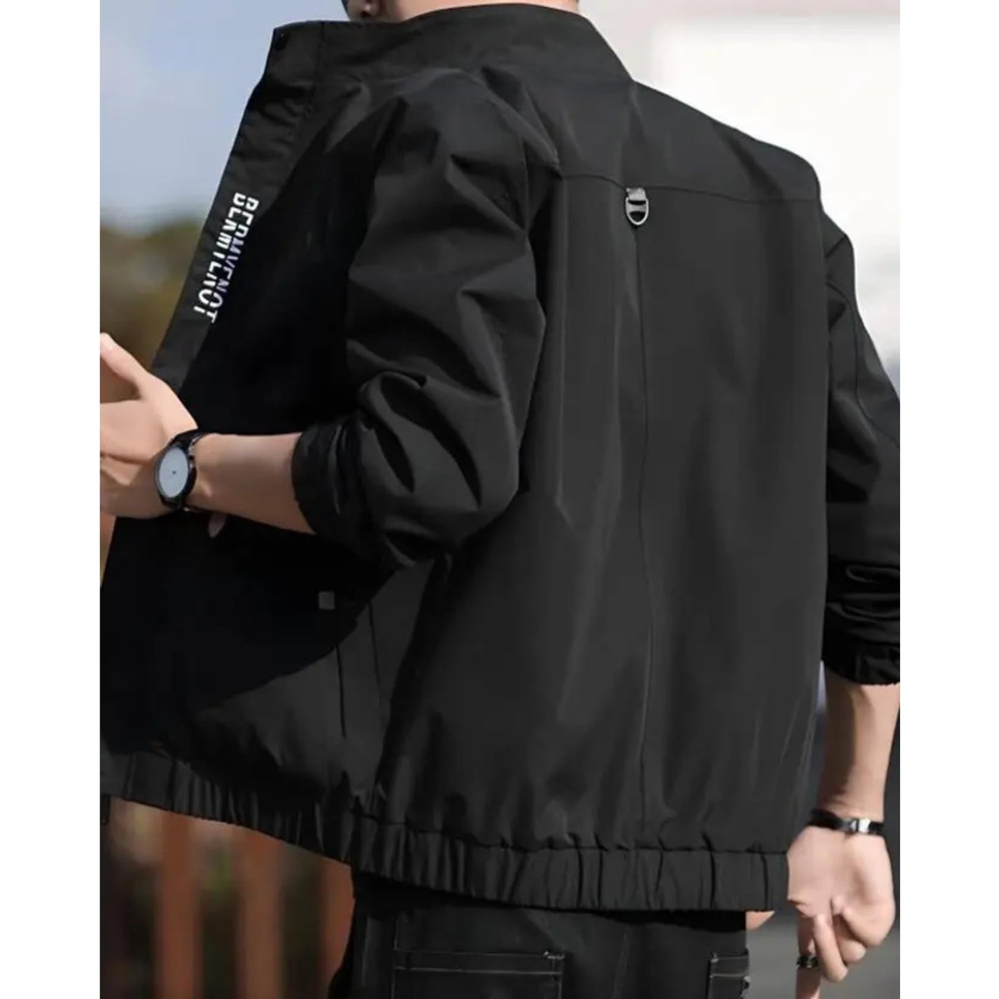CARABA Men's Stylish Winter Jacket, Full Sleeve, Regular Fit, Windcheater & Zipper Closure jacket