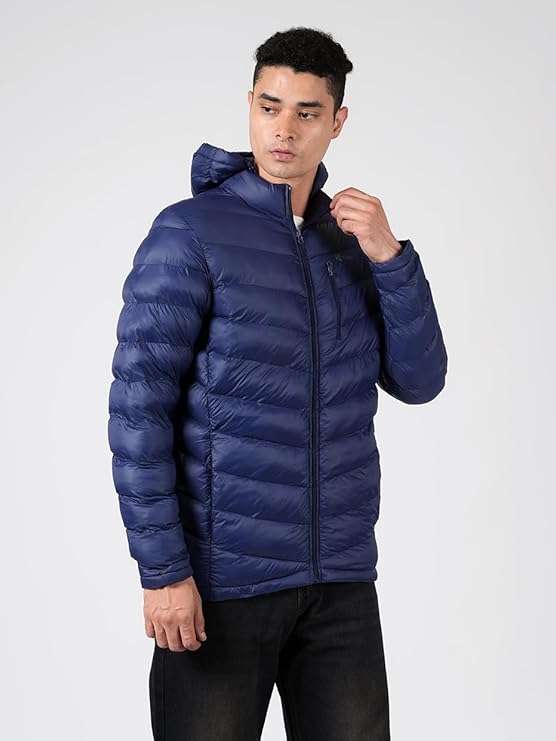 Caraba Light Weight Winter Jackets for Men & Boys | Front Zipper Pocket, Full Sleeves Nylon Jacket, Regular Fit Bomber, Monsoon Jackets for All Weather