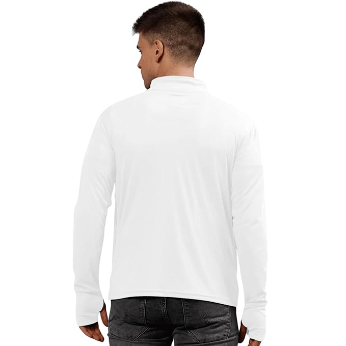 Mens Suncreen Jacket Protect From Harmful UV Rays | Full Sleeves Anti-tanning jacket for Bike Riding