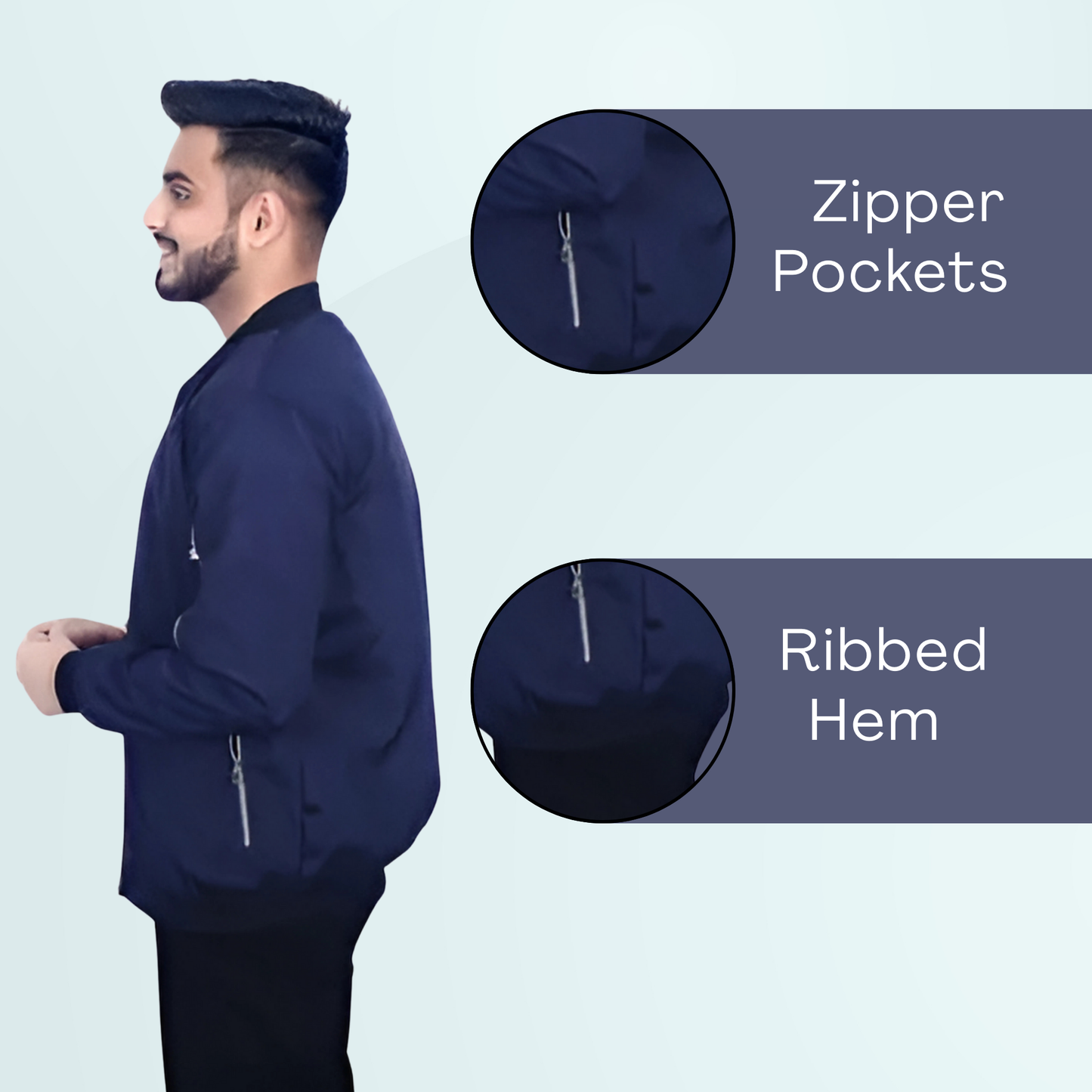 Caraba Jackets For Men | Stylish Jackets for Men | Bike Jackets | Caraba Men's Nylon Full Sleeve Standard Length Jacket | Jerkin for Men