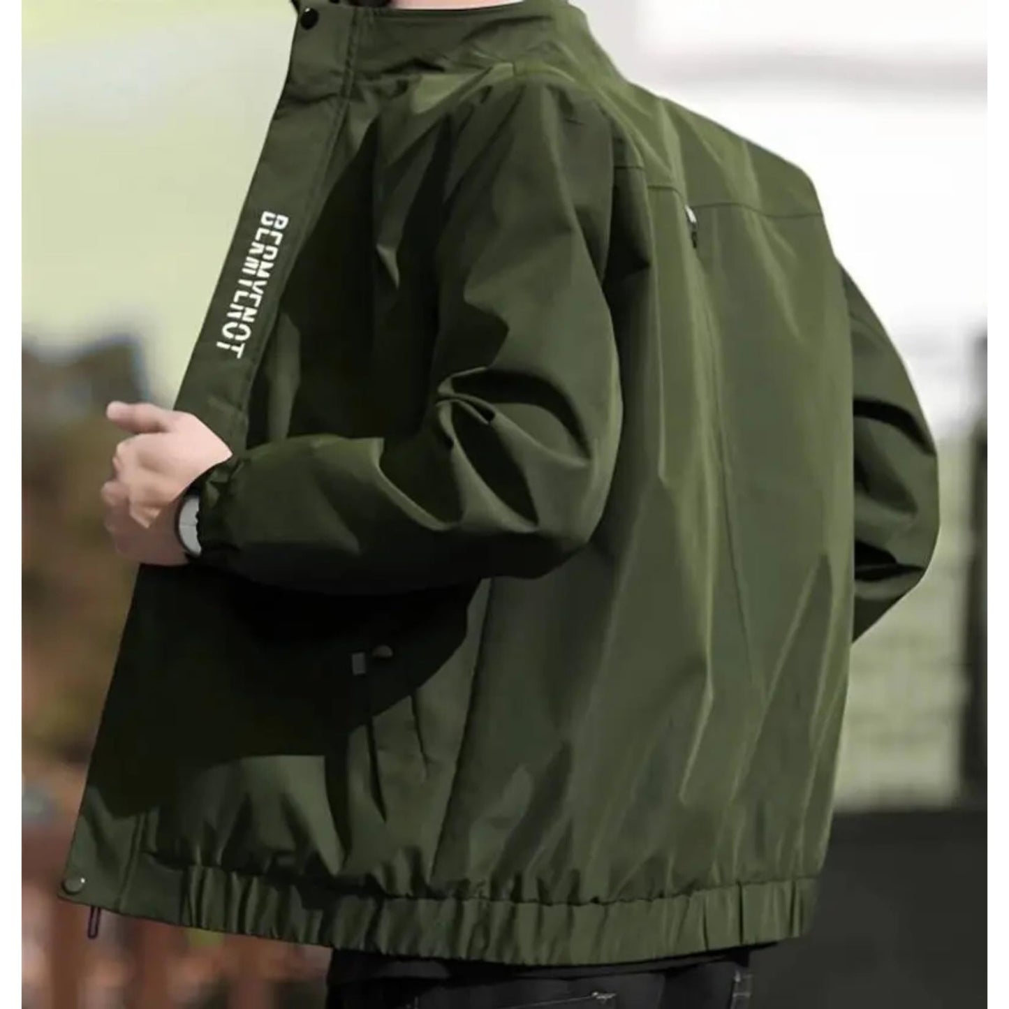 CARABA Men's Stylish Winter Jacket, Full Sleeve, Regular Fit, Windcheater & Zipper Closure jacket