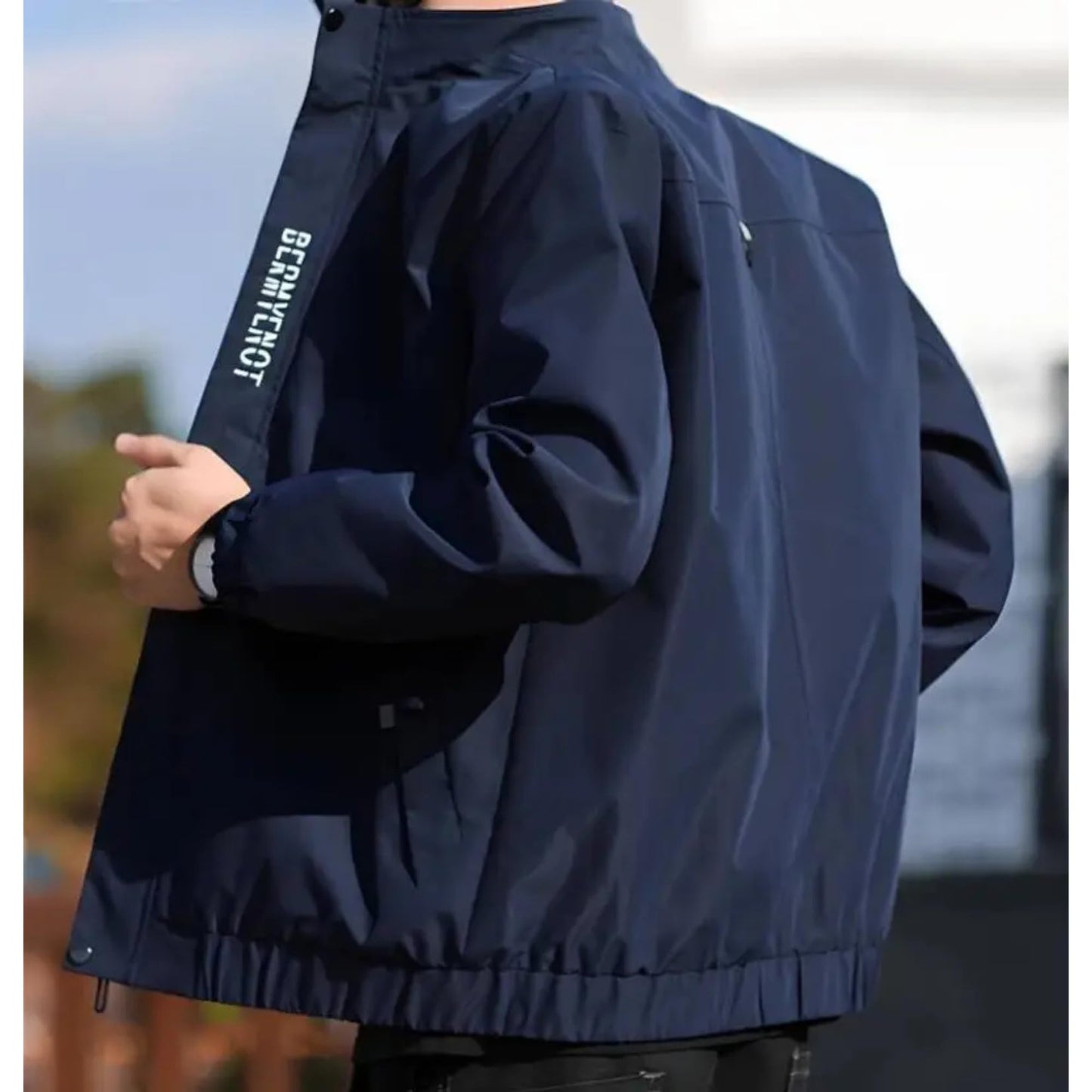 CARABA Men's Stylish Winter Jacket, Full Sleeve, Regular Fit, Windcheater & Zipper Closure jacket
