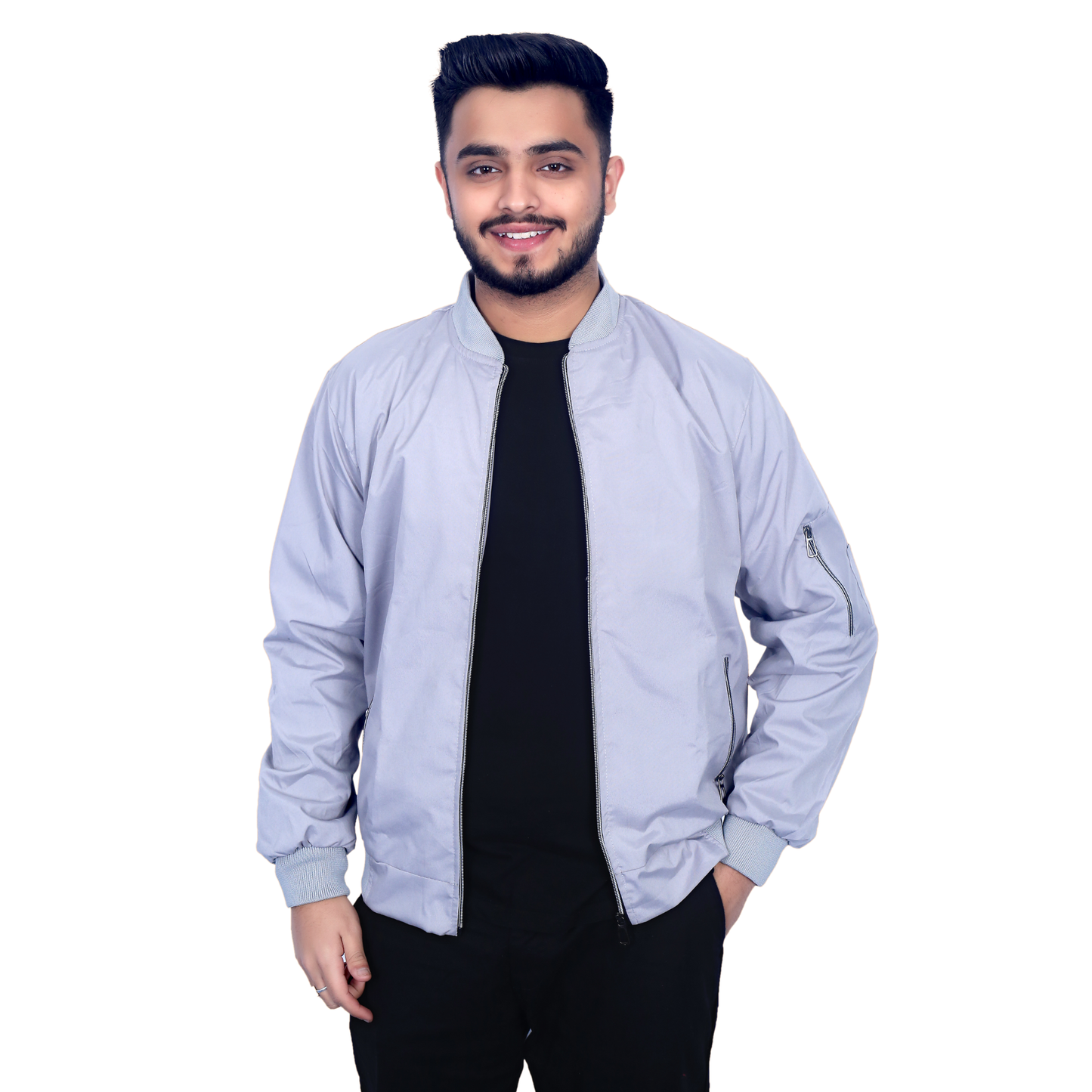 Caraba Men's Sunscreen Jacket | UV Protection, Lightweight Summer Wear, Prevents Sun Tanning, Stylish