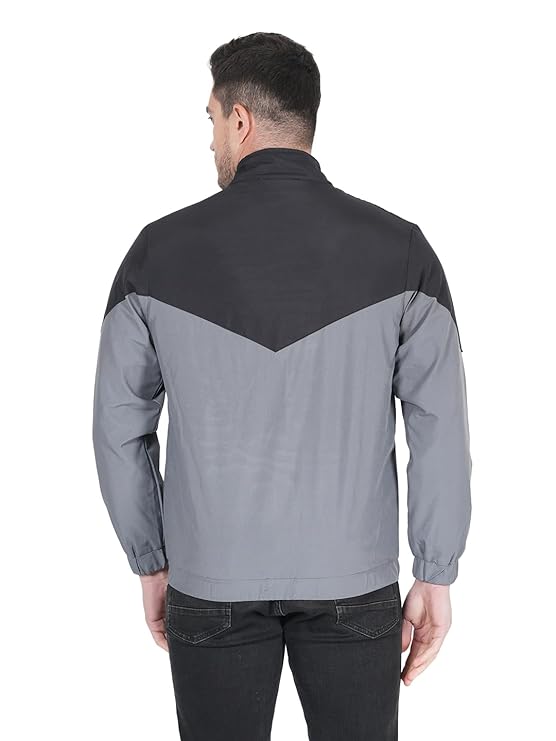 Caraba Men's Casual Workout Running Lightweight Outdoor Sporty Wind Cheater Jacket