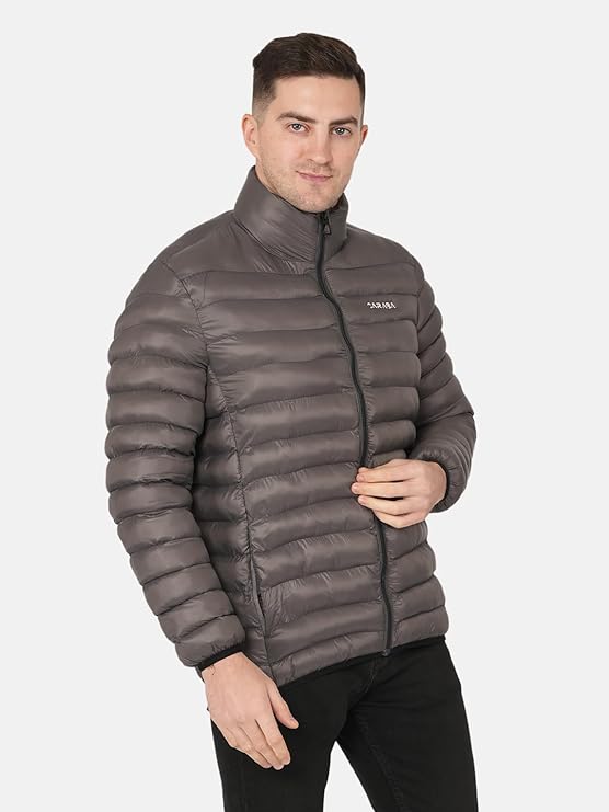 Men's Nylon Quilted Puffer Jacket