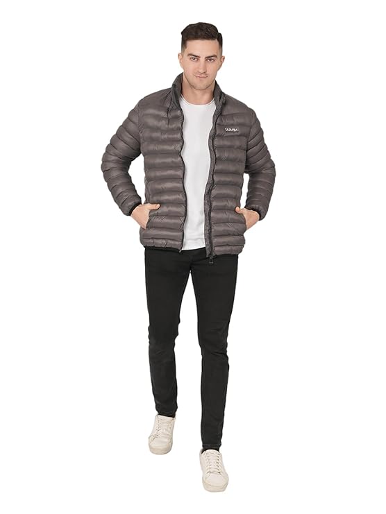 Men's Nylon Quilted Puffer Jacket
