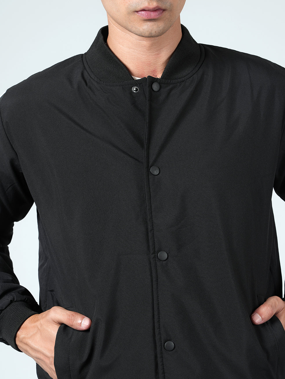Caraba Mens Windcheater Stylish Full Sleeves Button Closure Jacket For Summer Activity