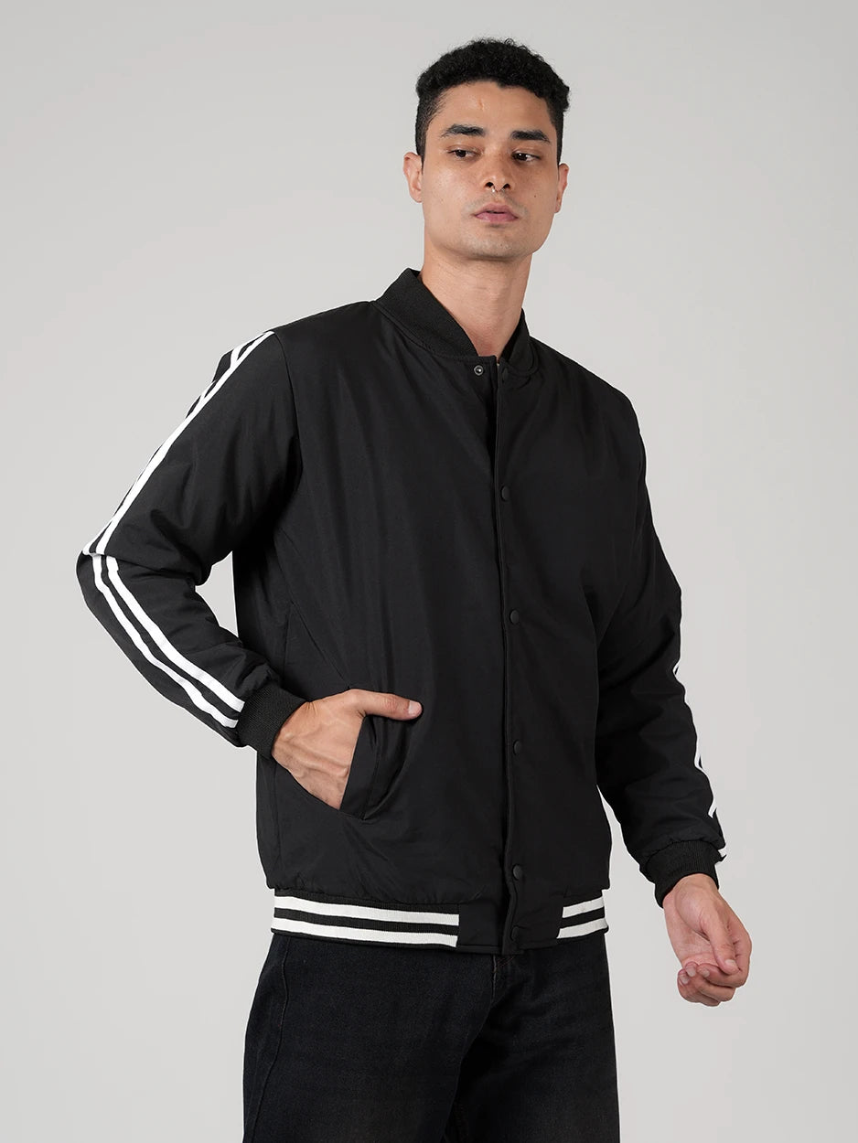 Caraba Mens Windcheater Stylish Full Sleeves Button Closure Jacket For Summer Activity