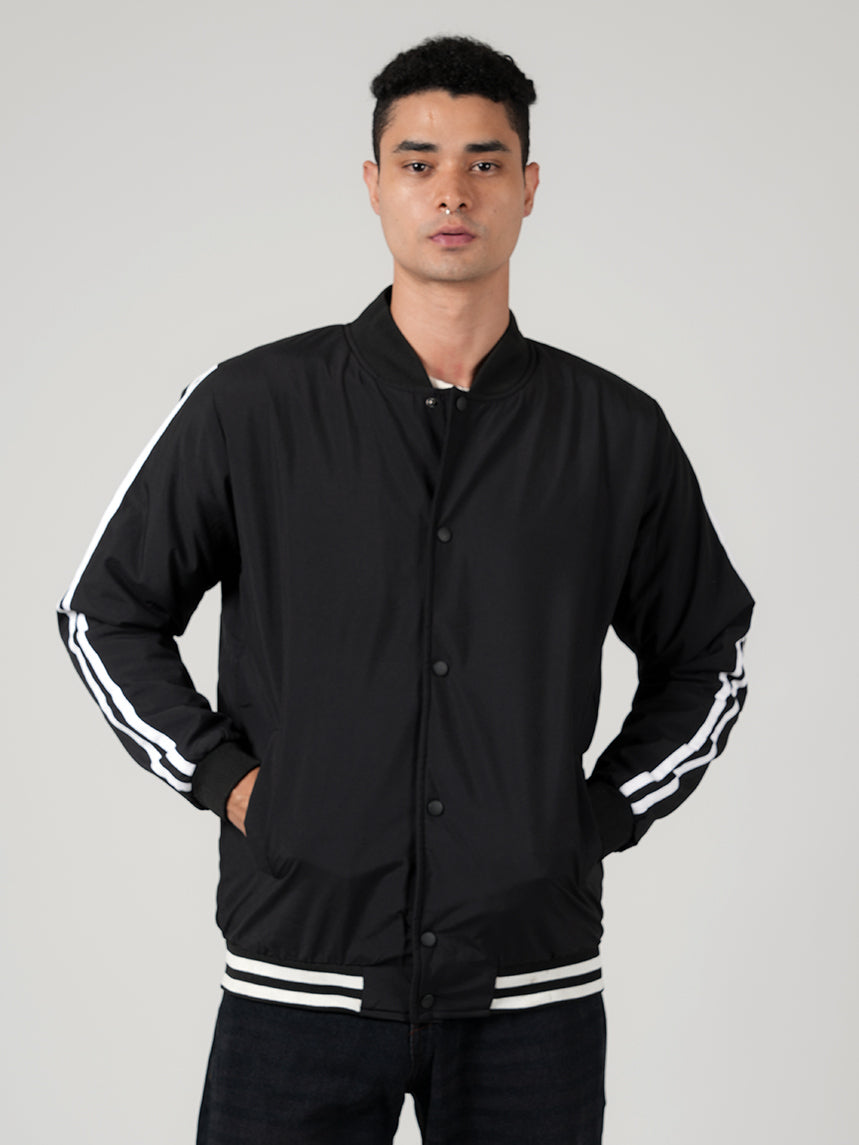 Caraba Mens Windcheater Stylish Full Sleeves Button Closure Jacket For Summer Activity