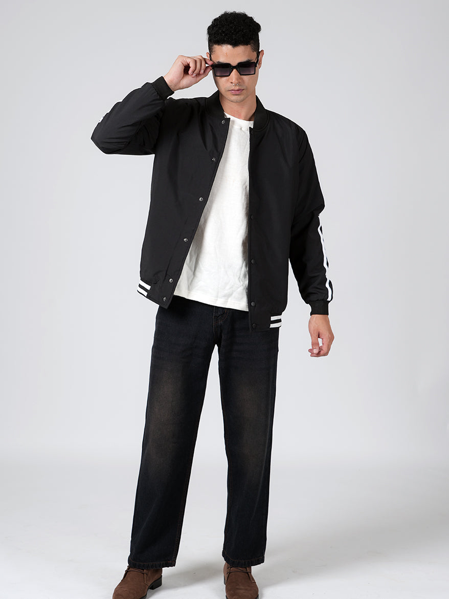 Caraba Mens Windcheater Stylish Full Sleeves Button Closure Jacket For Summer Activity
