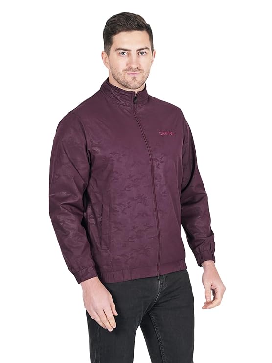 Caraba Men's Casual Workout Running Lightweight Outdoor Sporty Wind Cheater Jacket