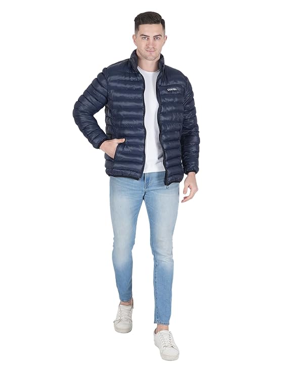 Men's Nylon Quilted Puffer Jacket
