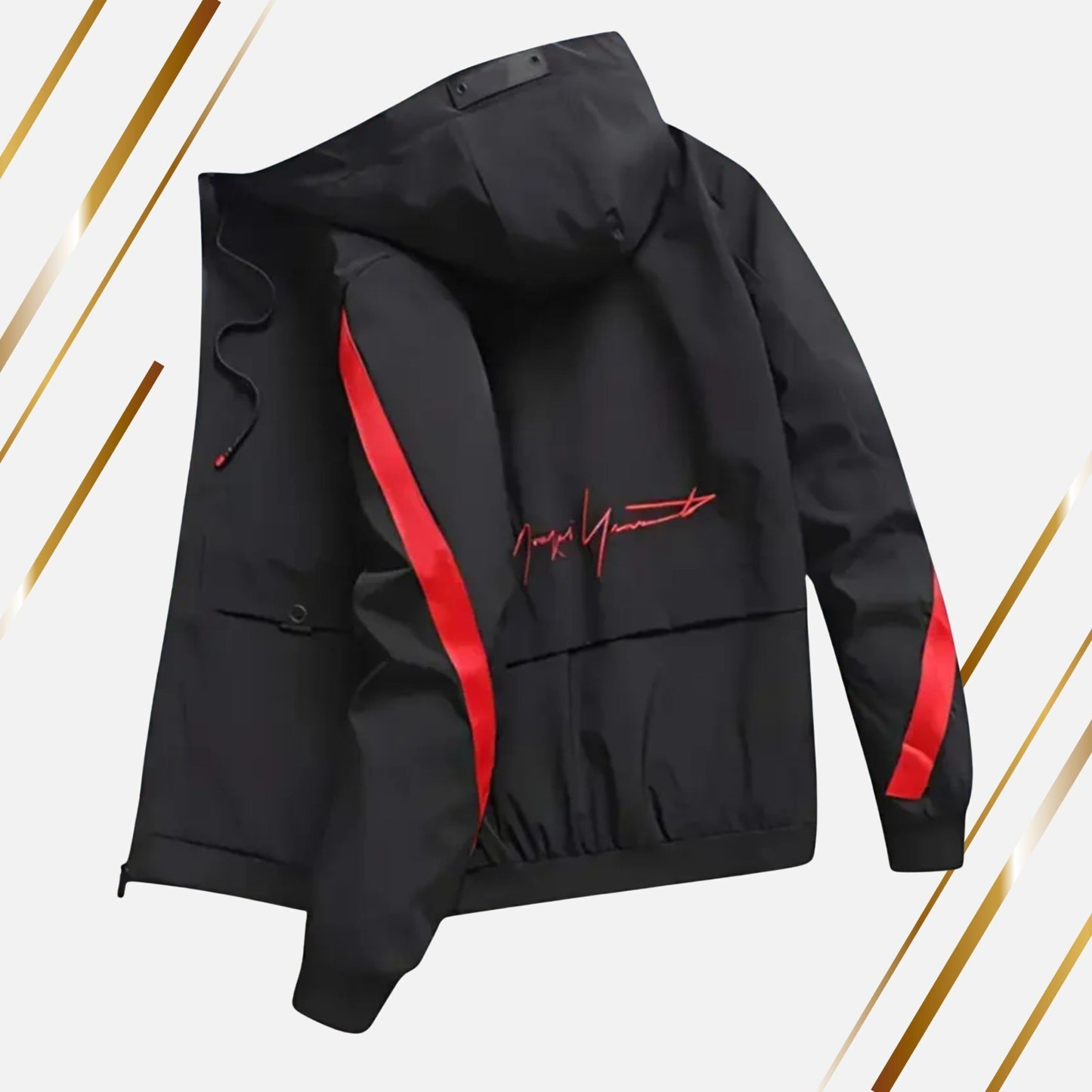 Caraba Men's Lightweight Winter Jacket, Full Sleeve Windcheater | Ideal for Trekking, Running, Gym Workouts & UV Protection