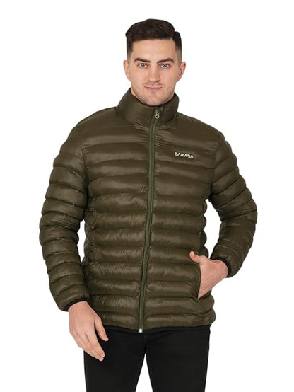 Men's Nylon Quilted Puffer Jacket