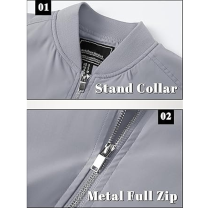 Caraba Mens Bike Riding Jacket - Anti-Tanning & Anti-Dust Protection UPF 50+ Sun Protection Full Sleeves Zipper Jacket