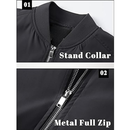 Caraba Mens Bike Riding Jacket - Anti-Tanning & Anti-Dust Protection UPF 50+ Sun Protection Full Sleeves Zipper Jacket