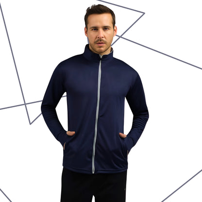Caraba UPF 50+ SUNSCREEN JACKET Men's Sports Summer Gym Workout Running Travel Trekking and Travel Nylon Solid Plain Sunscreen jacket for Men Nylon Summer Casual Wear