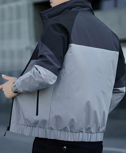 Caraba Mens Stylish Windcheater Jacket for Sport & Outdoor Activity