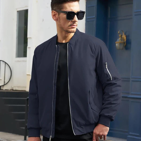 Caraba Mens Bike Riding Jacket - Anti-Tanning & Anti-Dust Protection UPF 50+ Sun Protection Full Sleeves Zipper Jacket
