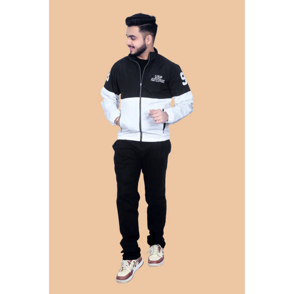 Caraba Men's Colorblock Light Rain Jacket | Stylish Nylon Windcheater | Full Sleeve Zip-Up Jacket with Stand Collar | Casual Sportswear