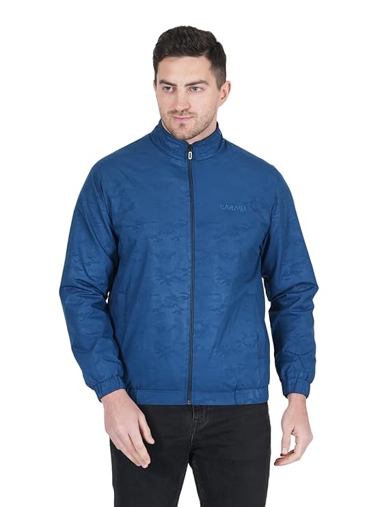 Caraba Men's Casual Workout Running Lightweight Outdoor Sporty Wind Cheater Jacket
