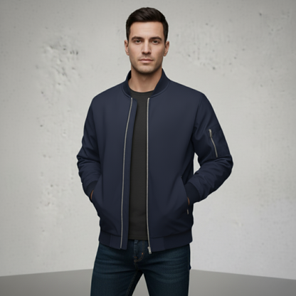Caraba Men’s Lightweight Water Resistant  Winter Jacket – Windproof, Foldable & Travel-Ready