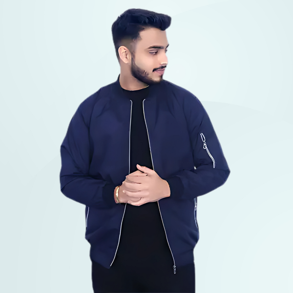 Caraba Men's Nylon Full Sleeve Standard Length Jacket | Jackets For Men | Stylish Jackets for Men | Bike Jackets | Jerkin for Men